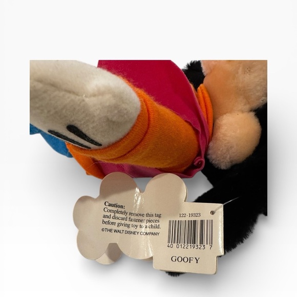 Vintage NWT Goofy Disneyworld Mouseketoys Plush - Picture 7 of 7